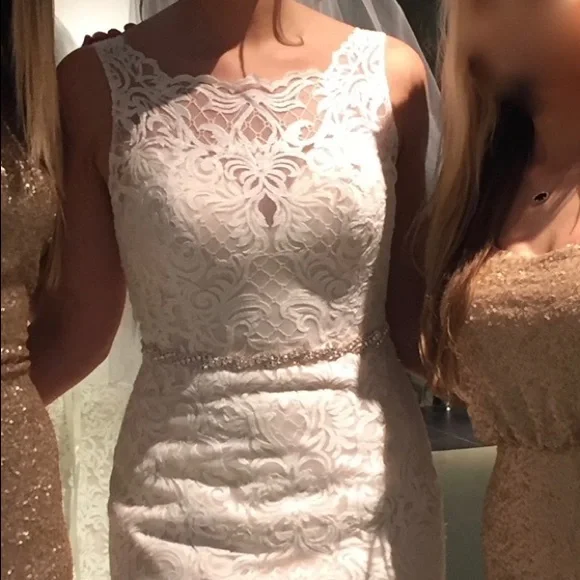 Wedding dress. Eddy K. Size 8. Never worn or altered. Tags still on.